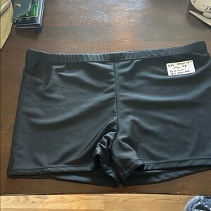 B54.    Black Swim Shorts
